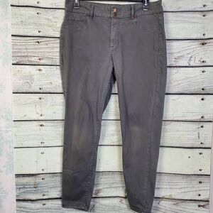 Maurices M Jeans Gray High Rise Skinny Pants Women’s Plus Size 16W REPREVE Eco S